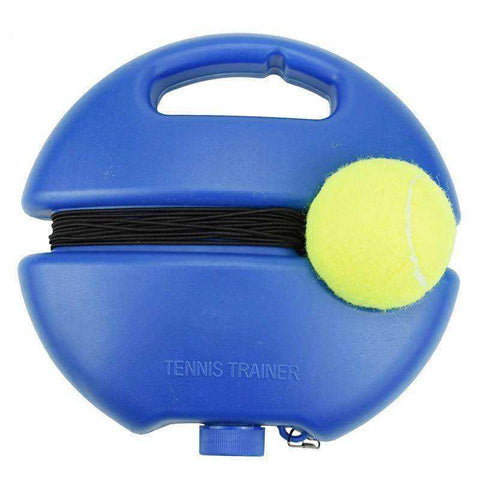 Image of Tennis Ball Sport Rebound Ball With Tennis Trainer Baseboard Sparring Device