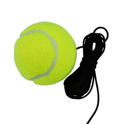 Image of Tennis Ball Sport Rebound Ball With Tennis Trainer Baseboard Sparring Device