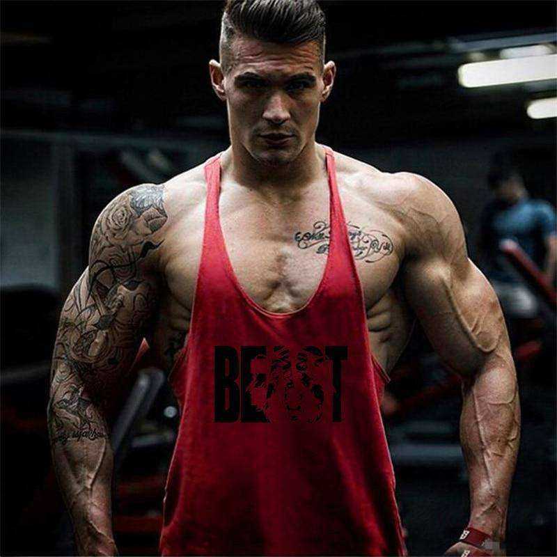 Beast Aesthetic Bodybuilding Stringer
