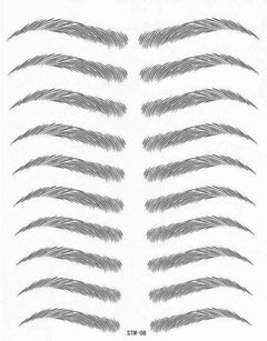 Magic False Eyebrows Tattoo Sticker