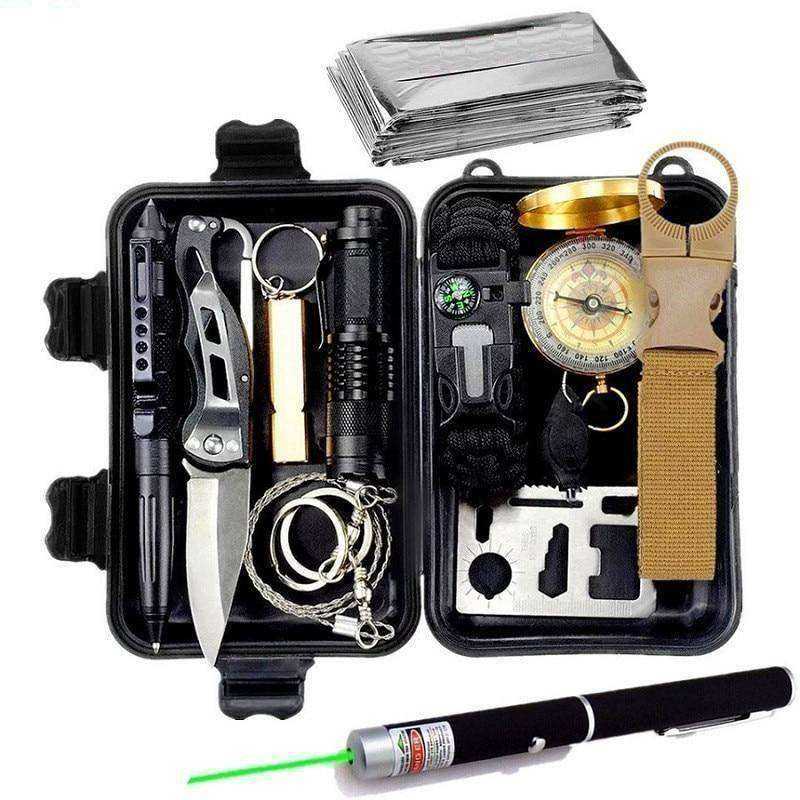Military Grade Survival Pack Kit Set