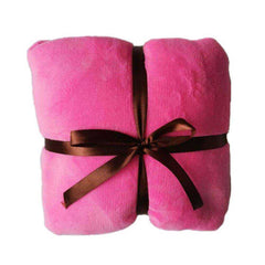 Winter Sherpa Blanket With Sleeves