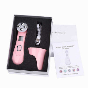 Mesoterapia Facial 5 in 1 LED Light Therapy Anti-Aging Skin Rejuvenation