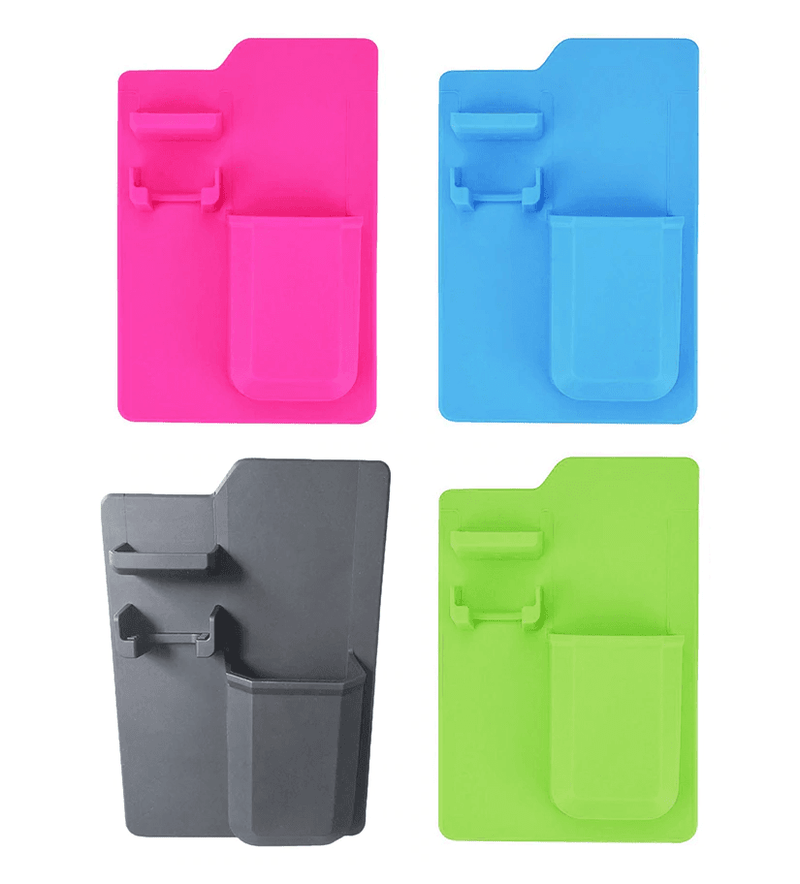 Shower Hanger Toothbrush Holder Bathroom Wall Stand Hook Cups