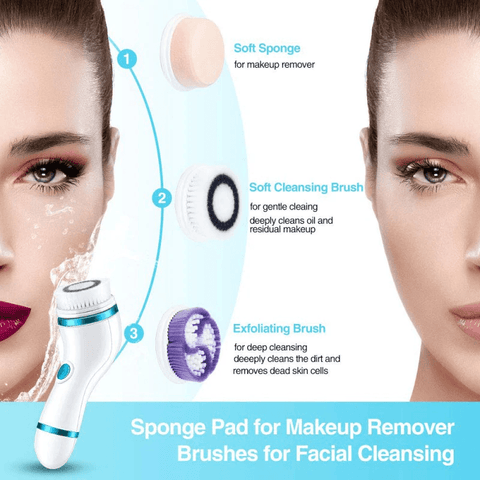 Image of 5 in 1 Electric Facial Cleanser Brush Face Cleaning Machine