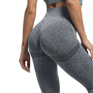 Slim High Waist Bubble Butt Push Up Seamless Fitness Women Pants and Leggings