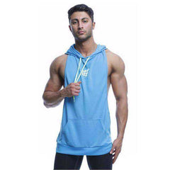 Gym North Summer Aesthetic Bodybuilding Hooded Tank Top