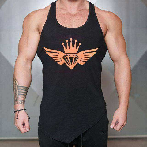 Image of Army King Aesthetic Bodybuilding Tank Tops