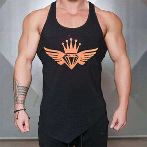 Army King Aesthetic Bodybuilding Tank Tops