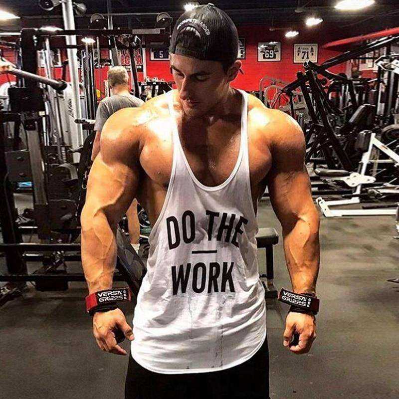 Do The Work Aesthetic Bodybuilding Tank Top