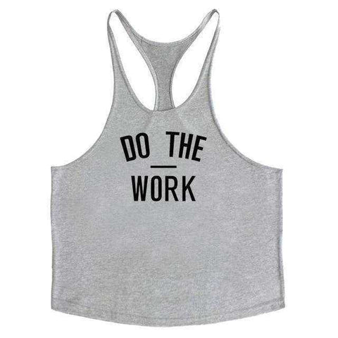 Image of Do The Work Aesthetic Bodybuilding Tank Top