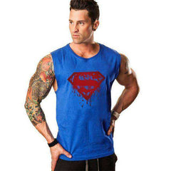 New Superman Aesthetic Bodybuilding Tank Top