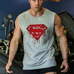 New Superman Aesthetic Bodybuilding Tank Top
