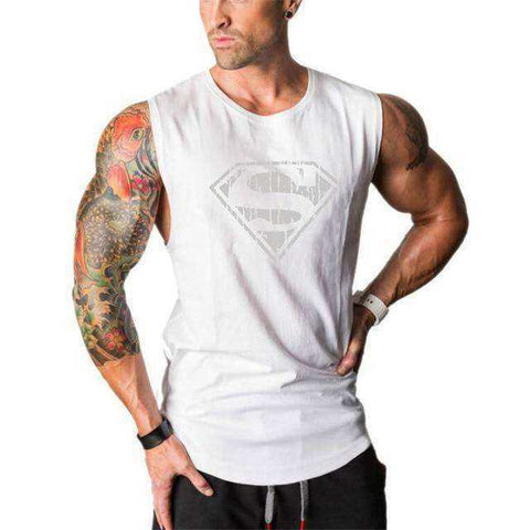 New Superman Aesthetic Bodybuilding Tank Top