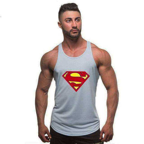 Image of Superman Aesthetic Bodybuilding Tank Top