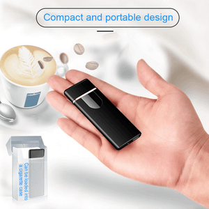 Aesthetic Electric Windproof Electronic Ultra-thin USB Cigarette Lighter