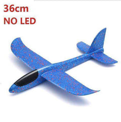 LED Hand Throwing Airplane Glider