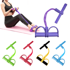 New Fitness Sit Up Bar Floor Assistant Stand Padded Ankle Support