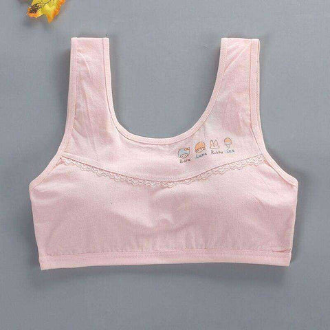 Image of Racerback Sports Training Teens Girl Bra