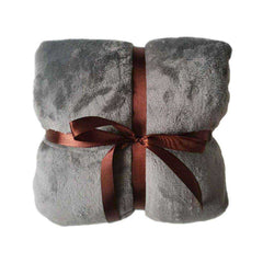 Winter Sherpa Blanket With Sleeves