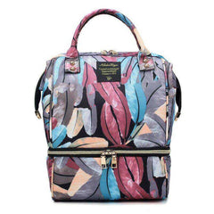 Small Mummy Maternity Baby Diaper Bag Backpack Stroller Organizer