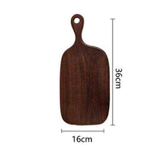 Real Wood Black Walnut Bread Sushi Pizza Chopping Board