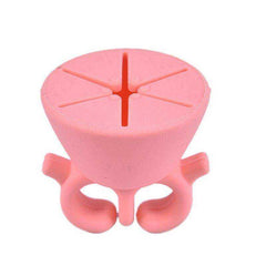 Flexible Durable Silicone Nail Polish Bottle Holder