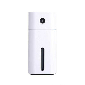Aesthetic Mini LED Ultrasonic Square D Aroma Humidifier Air Purifier