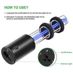 Portable Rechargeable Ultraviolet UV Sterilizer
