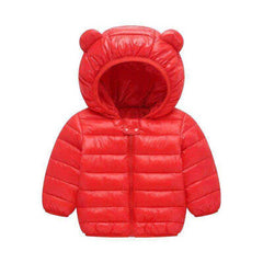 Warm Winter Zipper Hooded Children's Jackets