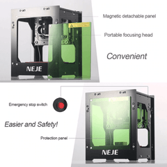 Mini USB Laser Engraving Machine Automatic CNC Wood Router