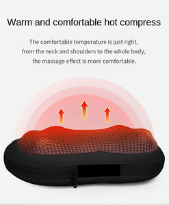 Upgraded Electric Neck Back Waist Heat Cervical Massage Pillow