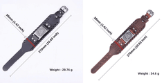 Aesthetic Men Leather Bracelet Metal Engraved Scandinavian Viking Nordic Runes