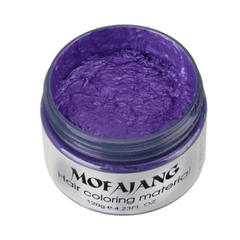 Unisex 7 Colors Easy Dyeing One-time Molding Hair Dye Wax Mud Cream