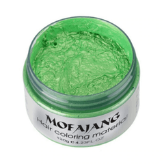 Unisex 7 Colors Easy Dyeing One-time Molding Hair Dye Wax Mud Cream