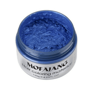 Unisex 7 Colors Easy Dyeing One-time Molding Hair Dye Wax Mud Cream
