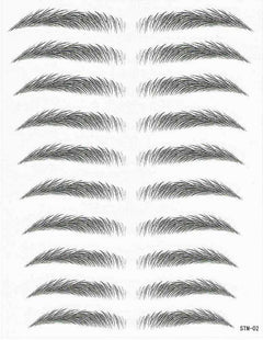 Magic False Eyebrows Tattoo Sticker