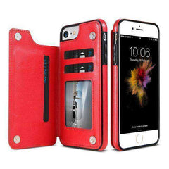 Wallet Leather Cell Phone Case for IPhone 11 Pro Max 6S 6 7 8 Plus XS Max XR Case Cover Retro Flip