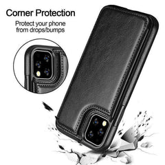 Wallet Leather Cell Phone Case for IPhone 11 Pro Max 6S 6 7 8 Plus XS Max XR Case Cover Retro Flip