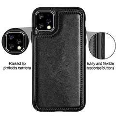 Wallet Leather Cell Phone Case for IPhone 11 Pro Max 6S 6 7 8 Plus XS Max XR Case Cover Retro Flip