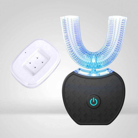 Image of Aesthetic U Shape Ultrasonic 360 Degrees Teeth Whitening Automatic Electric Toothbrush
