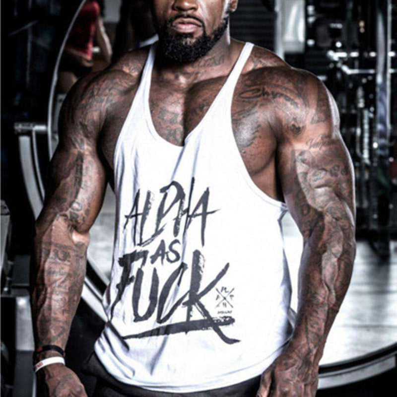 Gym Men Muscle Sleeveless Shirt Tank Top