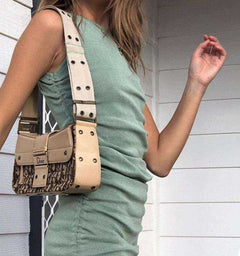 Women Cotton Ruched Drawstring Party Sleeveless Elastic Mini Dress - AWAKENING AESTHETICS
