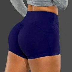 Women's Casual Elastic Skinny Buttocks Lifting Gym Fitness Sports Shorts - AWAKENING AESTHETICS