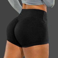 Women's Casual Elastic Skinny Buttocks Lifting Gym Fitness Sports Shorts - AWAKENING AESTHETICS