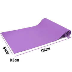 Non Slip Padded Fitness Durable Workout Yoga Mat