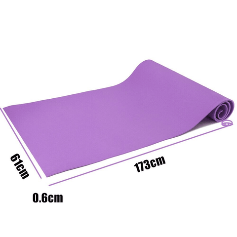 Non Slip Padded Fitness Durable Workout Yoga Mat