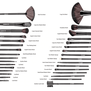 32pcs Professional Makeup Brush Set