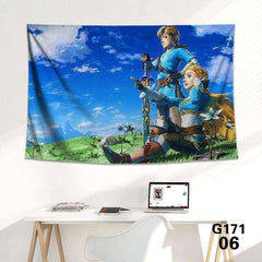 The Legend of Zelda Breath of the Wild Game Wall Art Room Decoration