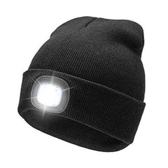 Unisex LED Lighted Knitted Beanie Cap Warm Winter